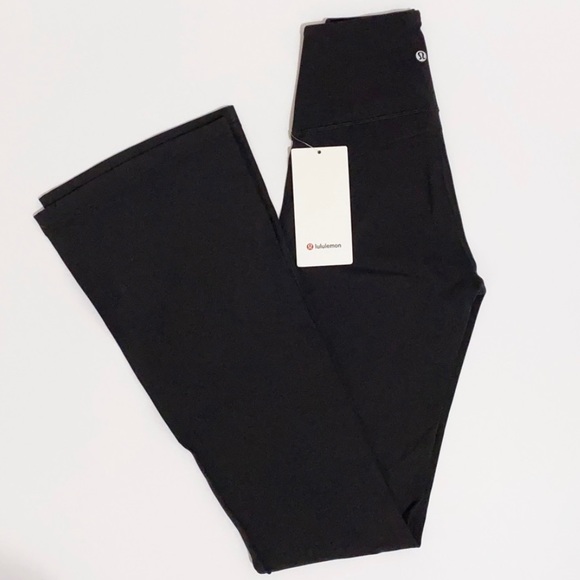 Lululemon Groove Pant SHR Flare Nulu in Black - Picture 4 of 9